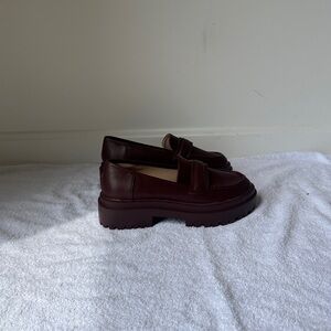 Princess Polly Deep Burgundy Loafers